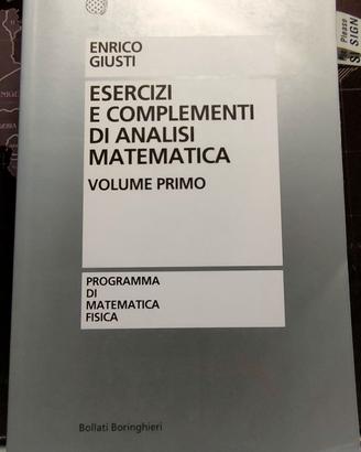 Esercizi e Complementi Analisi Matematica Giusti