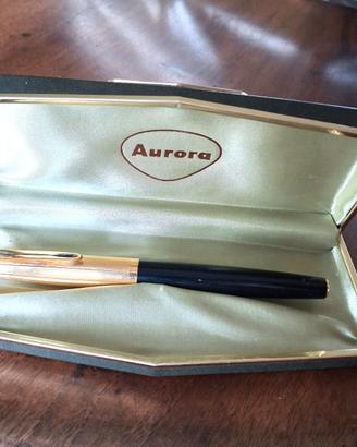 Aurora  888P  Penna Stilografica  duo cart   Nero