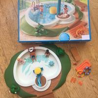 Piscina con doccia a pompa Playmobil