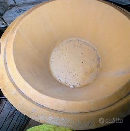 botte aperta in vetroresina x vino