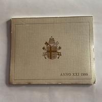 DIVISIONALE VATICANO 1999 FDC ARGENTO CON ARGENTO
