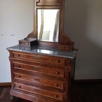 Mobile fine ‘800 con specchiera removibile