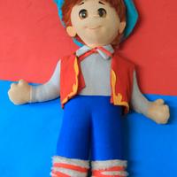 Remi Fabianplastica alto 50cm anni 70