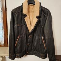 Montone / montgomery di vera pelle