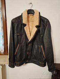 Montone / montgomery di vera pelle