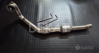 Downpipe inox tubo 200 celle vw audi 1.5 tsi 150cv