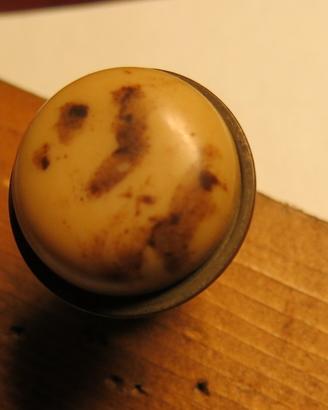 1 antica maniglia a pomello in osso di origine bov