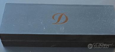 Penna S.T. Dupont D-Initial Nera e Cromo - NUOVA
