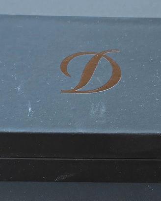 Penna S.T. Dupont D-Initial Nera e Cromo - NUOVA