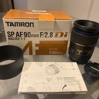 tamron 90 mm F/2.8 sp af attacco nikon