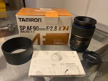 tamron 90 mm F/2.8 sp af attacco nikon