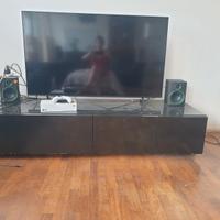 mobile tv laccato nero