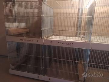 Gabbie da 90 cm per canarini