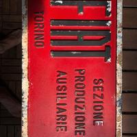 Placca in ghisa FIAT anni 30