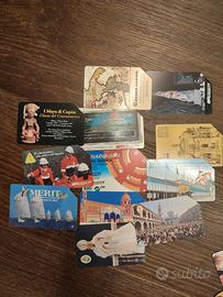 36 carte telefoniche usate di cui diverse rare