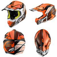 CASCO MOTO CROSS ENDURO OFF ROAD GIVI 60.1 ARANCIO