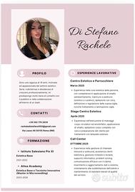 Cameriera,commessa,estetista