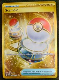 Pokémon 151 scambiorara gold 206 appena sbustato