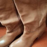 Stivale texano beige