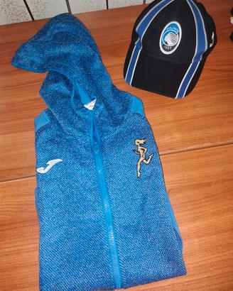 Felpa e cappellino Atalanta – Joma 🖤💙