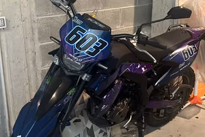 KXE 125 4T enduro, circa 2.500 km