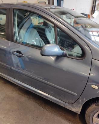 Porta anteriore dx nuda PEUGEOT 307 del 2006