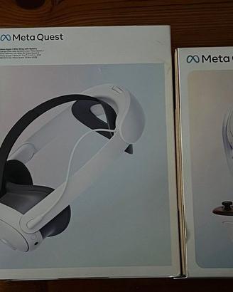 Meta Quest 3 512GB Cuffie VR - Bianco + ACCESSORI
