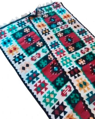 Coppia antichi tappeti Kilim Qashqai 
