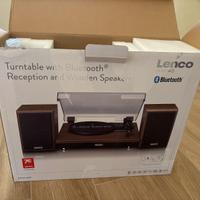 Giradischi con casse bluetooth