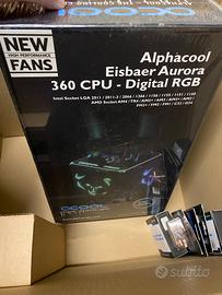 NUOVO AIO Alphacool Eisbaer Aurora Digital RBG da