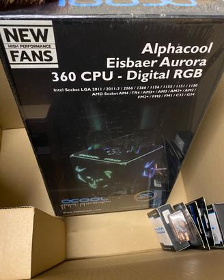 NUOVO AIO Alphacool Eisbaer Aurora Digital RBG da