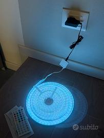 Luci al neon RGB 10 metri, con APP e telecomando