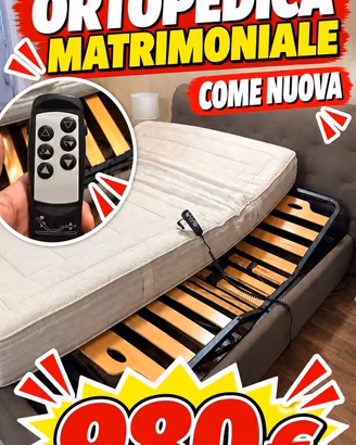 Rete matrimoniale elettrica ortopedica