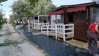 Casa mobile con roulotte accessibile