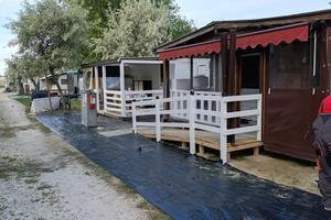 Casa mobile con roulotte accessibile