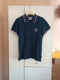 Polo Lonsdale London England UK Casual Moda Navy S