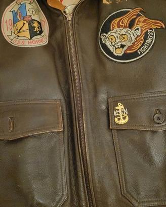 giubbotto  di pelle top gun G1