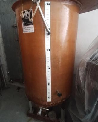 botte vetroresina capacità 6 q.li