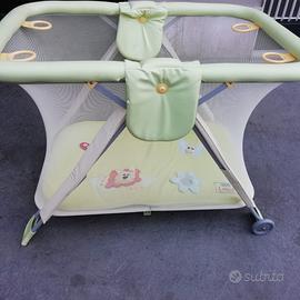 Box bimbi pieghevole con tappeto imbottito