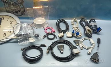 Cavi monitor computer e cellulari