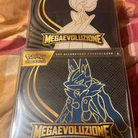 Set allenatore mega evoluzione lucario e gardevoir