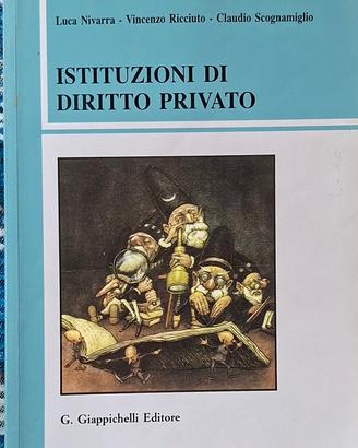 Libro Istituzioni di Diritto Privato