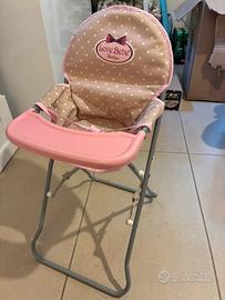 Seggiolone bambolotti