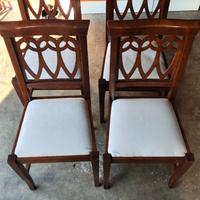 SEDIE STILE CLASSICO CON SEDUTA IMBOTTITA