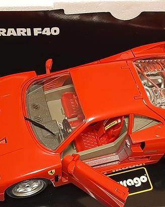 Ferrari F40 Bburago rossa