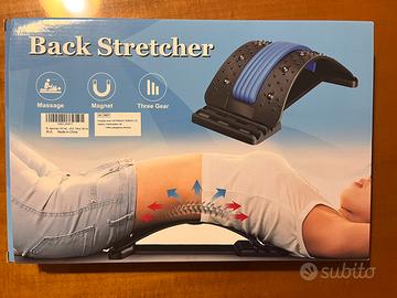 Dispositivo stretching allungamento schiena