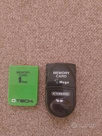 Memory card ps1 - 2 pezzi