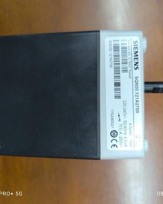 Attuatore Siemens SQN30.121A2700 – Come nuovo
