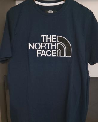t-shirt North Face blu 