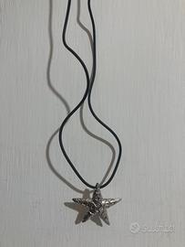Collana con pendente a stella